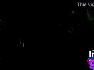 Two hot brunette babes perform naked carwash with ass licking and orgasm in lesbian encounter