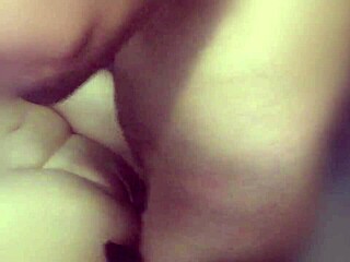 Latina whore gets double penetration with dildo and cock in amateur couple session