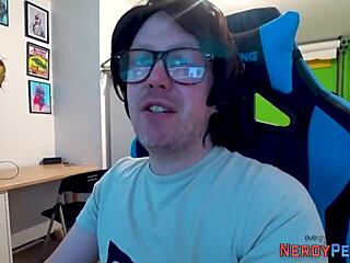 Why does this british newbie get tricked into first-time facial after getting eaten out by a leeds nerd?