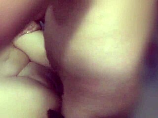 Latina whore gets double penetration with dildo and cock in amateur couple session