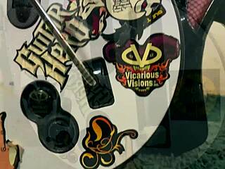 cute bitch with plug in ass fingers tight vagina gently with vibrator on camera