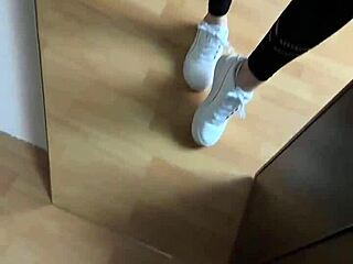 oh gosh, good morning with this fetish of girl's smelly white socks, uh, socksfetish really gets me