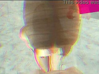 Big latto ebony booty rides massive black cock in intense interracial blonde blowjob scene