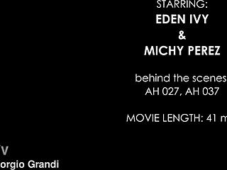 Behind the scenes ahb012 michy perez eden ivy