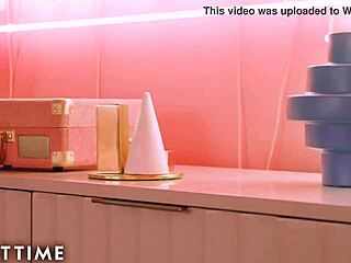 Adult Time features Mystique and her huge tits in a solo session