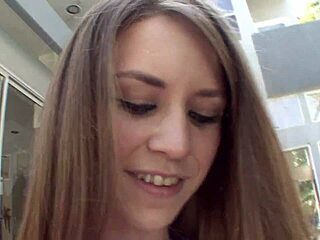 Horny blonde teen Heather Starlet dives into licking best friend Delilah Blue's wet pussy