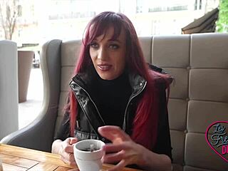 in a casual tale, luna the hot naughty french milf in lingerie craves cock in a steamy mmf threesome with amateurs