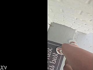 Stomping huge feet around the outdoor yard! Everything tiny from tall black fetish view!