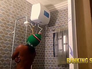 Curvy Ebony Babe Takes Big Black Cock In Steamy Interracial Bath Session