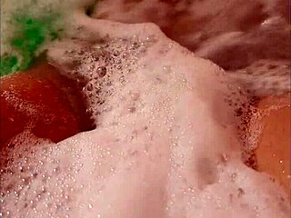 Venezuelan mature woman enjoys jacuzzi bath