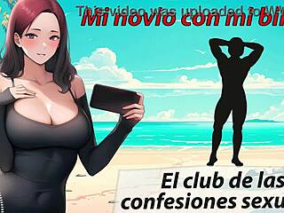 So my boyfriend casually wore my feminine clothes out on the street for this exhibitionist sexual confession in Spanish.