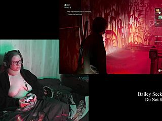 Conversational naked alan wake 2 play through part 12 with bbw big natural tits brunette glasses