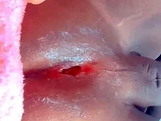 i can't help but feel so wet in my trans cuzinho while playing with dildo toys