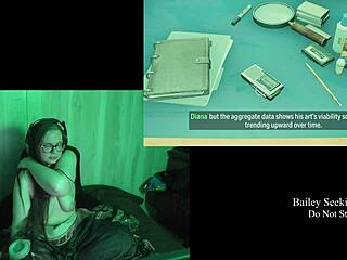 hey, join me for naked lake house playthrough part 4 with big natural tits brunette in glasses