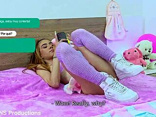 Half-uncle bruno dominates half-niece chloe in intense 1on1 bareback anal with gaping asshole