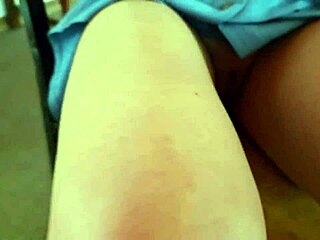 a shy petite girl flashes nipples and fingers shaved pussy while we talk casually