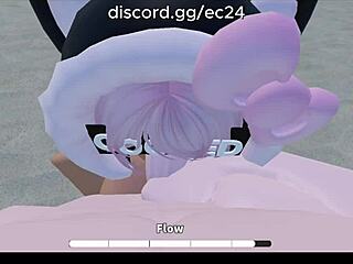 Deepthroat Blowjob And Rough Anal Fucking With Slutty Roblox Girl On Beach