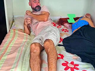 Padrasto makes an unexpected nighttime visit in this amateur Brazilian scenario.