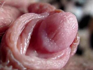 BIG CLIT ORGASM CLOSEUP