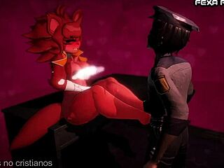 Can you handle Fexa's intense footjob in Fap Nights at Frennis with all that sexy ass and tits action?