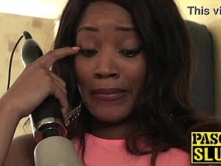 Wicked submissive babe endures face spitting and bondage before rough domination fucking in cowgirl and missionary.