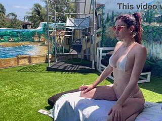 Italian Horny Milf Artemisia Love Feels Deep Desire Showing Perfect Body On Solo Vacation