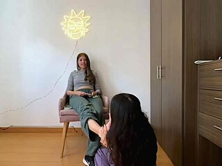 hot colombian latinas dive into fetish lesbian sex with scissoring face sitting and pussy licking 😈💦