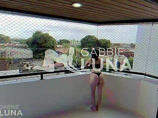 young hot wife got her pussy dripping with desire 😈