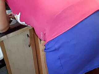 I secretly and riskily reached into my panties while my stepsister was preparing dinner in front of me. It led to wet orgasm.