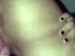 Amateur Latina lesbian bangs horny stepsister in homemade bedroom sex