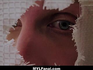 surprise shower anal from stepson contrasts with big tits milf step mom natasha nice