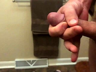 In the video, slow motion captures the ejaculation process clearly.