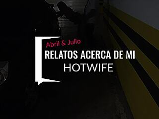 in the parking lot a story unfolds with real voices and moans