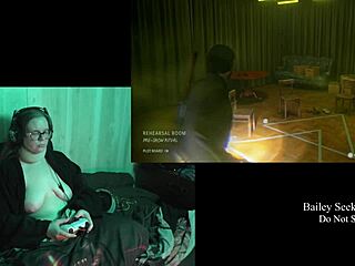 Conversational naked alan wake 2 play through part 12 with bbw big natural tits brunette glasses
