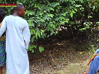 ภรรยา bbw ราชาโดนสองหนุ่มควยใหญ่เย็ดในพุ่มไม้