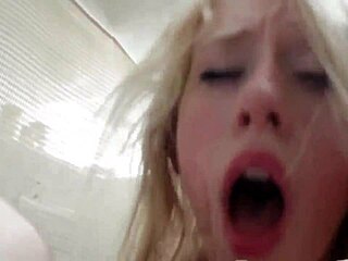 Big Titted British Stepsister Rides Huge Cock and Gets Facial Cumshot After Dating