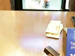 Hey roomie, what if I get caught masturbating with dildo in rough face fucking?