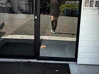 Asian Ladyboy Lexi Faith In Pantyhose For Summer Vlog