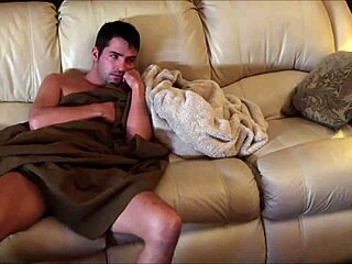 why not enjoy this under the covers handjob from milf with cum finish?