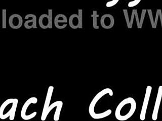 Giggles Feet Lovingly Rubbing All Over a Giant Hot Rock at the Beach in Behind-the-Scenes Tickling on Beat2feetcom