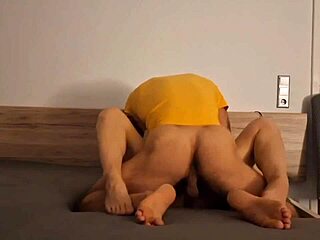 Crazy natural mom ass bounces while sexy wife rides fat cock amateur milf beautiful body husband at work 😈🍑