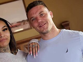 Hey Ivy Steele, how does it feel fucking that big booty college muscle jock in doggystyle with your muscular latina body?