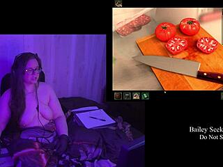 Big Natural Tits Bbw Brunette With Long Hair Reveals Naked Secrets In Remaster Play Through Part 3