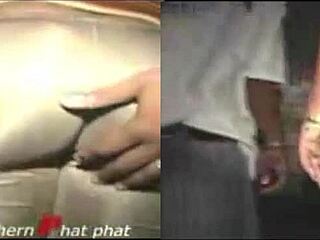 Enjoy cowgirl riding with deepthroat cumshot action