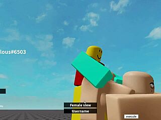 Intense Roblox Sex Minigame With Wild Fucking And Hardcore Action In Virtual World