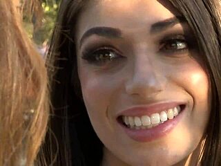 longtime friends and i share first lesbian sex with clit licking outdoors