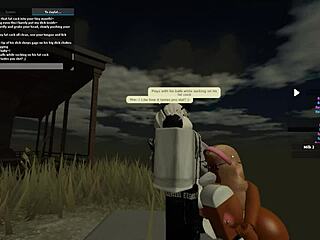 84 Roblox Porn with Big Tits Blonde Blowjob and Wet Sex in New Zealand.