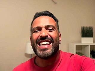 brunette latina teen gets rough doggystyle from big cock after deep blowjob. she takes facial cumshot while gaping wide in dirty talk session