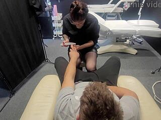 i came for manicure but manicurist took my dick in mouth for blowjob