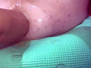 oh man third time today im stretching his asshole with fisting and its gaping wide